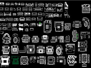 2015年沙发CAD图库与家居用品平面设计图纸下载指南